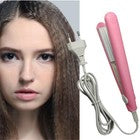 MINI PIASTRA ELETTRICA CON FILO CAPELLI PORTATILE VIAGGIO EFFETTO FRISE' HD-002