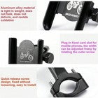 SUPPORTO TELEFONO SMARTPHONE BICI MOTO LEGA METALLO MORSETTO MANUBRIO AS-04530