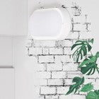 LAMPADA LED DA PARETE APPLIQUE OVALE 18W LUCE CALDA 3000K INTERNI ESTERNI FC-104