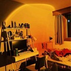 LAMPADA PROIETTORE ATMOSFERA LED TRAMONTO SOLE ROSSO LUCE ORIENTABILE USB