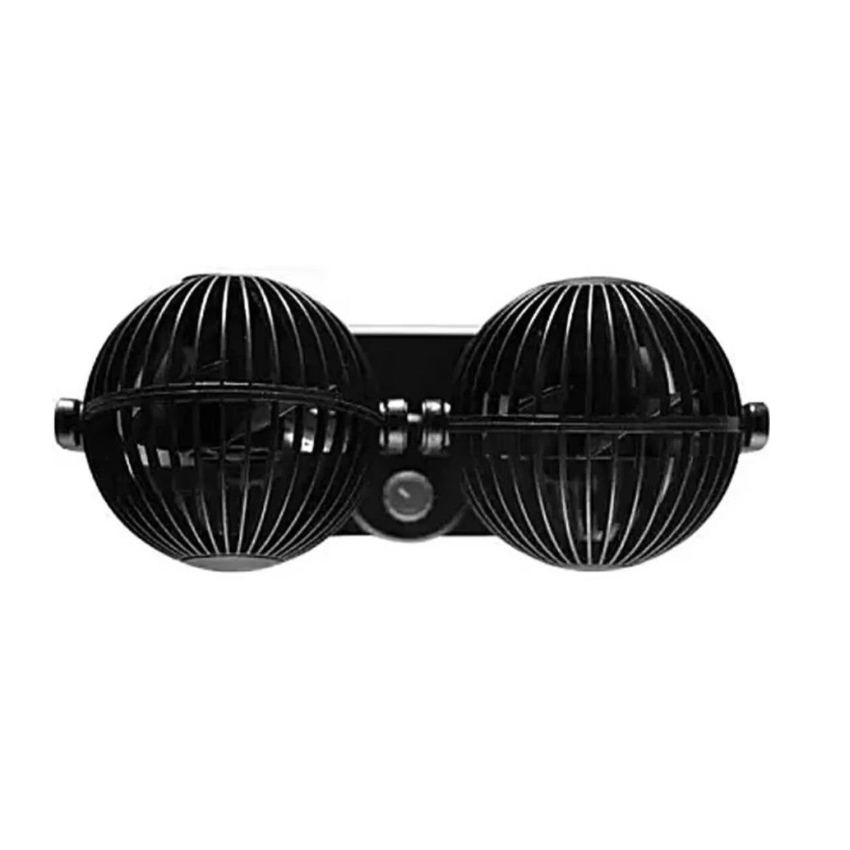 DOPPIO VENTILATORE PER AUTO 12V PORTATILE DA VIAGGIO REGOLABILE ARIA FRESCA