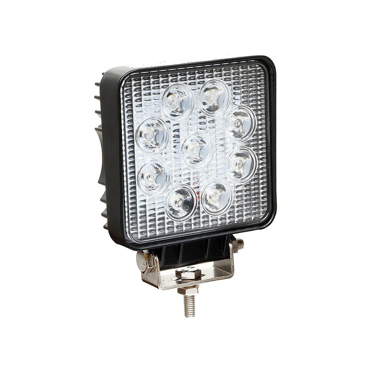 PHARE SUPPLÉMENTAIRE SLIM PROFOND AUTO TOUT-TERRAIN 12V CARRÉ 9 LED 27W IP68