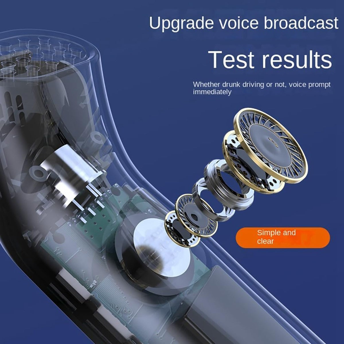 ALCOOL TEST PORTATILE MR998 DISPLAY LED TESTER ETILOMETRO SENZA CONTATTO EBREZZA