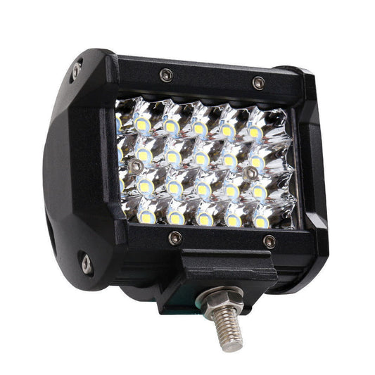 PHARE SUPPLÉMENTAIRE LONGUE PORTÉE VOITURE TOUT-TERRAIN QUAD 12V 24 LED 24W 6000K IP68