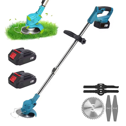 DÉBROUSSAILLEUSE COUPE-BORDURES BATTERIE RECHARGEABLE 48V SANS FIL JARDIN 800W