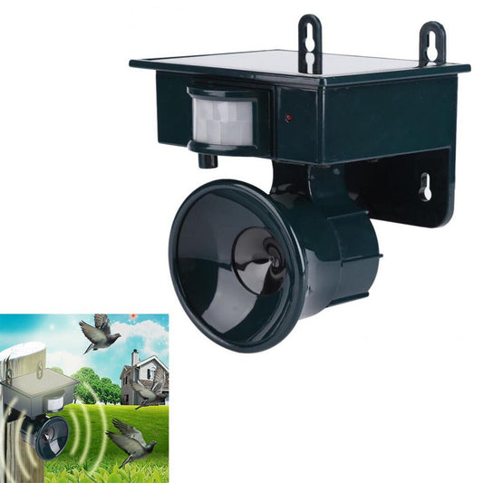 REPELLENTE AD ULTRASUONI SOLARE SCACCIA RATTI TOPI UCCELLI PICCIONI CANI GATTI