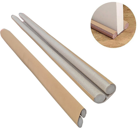 PARAFREDDO SOTTOPORTA ISOLANTE ISOLAMENTO 95CM PARASPIFFERO MARRONE CHIARO