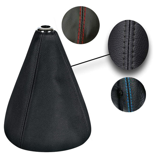 SOUFFLET LEVIER DE VITESSE EN SIMILI CUIR VOITURE 140MM DM HOUSSE DE RECHANGE VITESSES CA-03009