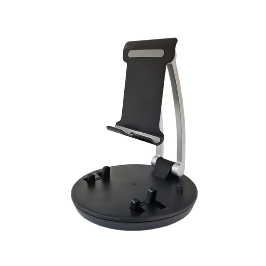 SUPPORTO CELLULARE smartphon  2 IN 1 IPAD DA TAVOLO PIEGHEVOLE REGOLABILE