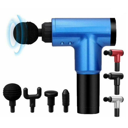 TERAPIA PISTOLA PER MASSAGGI VIBRAZIONI A PERCUSSIONE MASSAGGIATORE MUSCOLARE