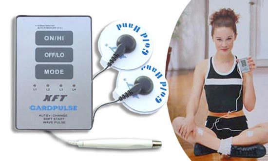 KIT ELETTROSTIMOLATORE AGOPUNTURA MASSAGGIATORE TERAPEUTICO FREQUENZA XFT 808