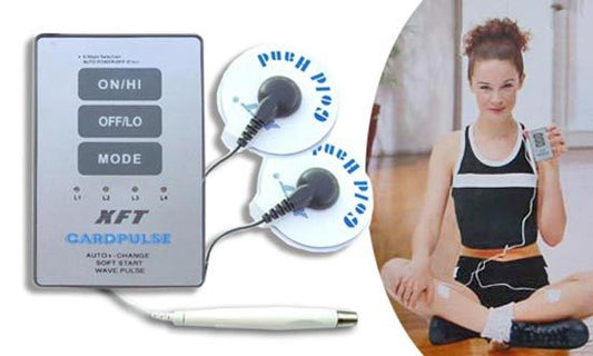 KIT ELETTROSTIMOLATORE AGOPUNTURA MASSAGGIATORE TERAPEUTICO FREQUENZA XFT 808