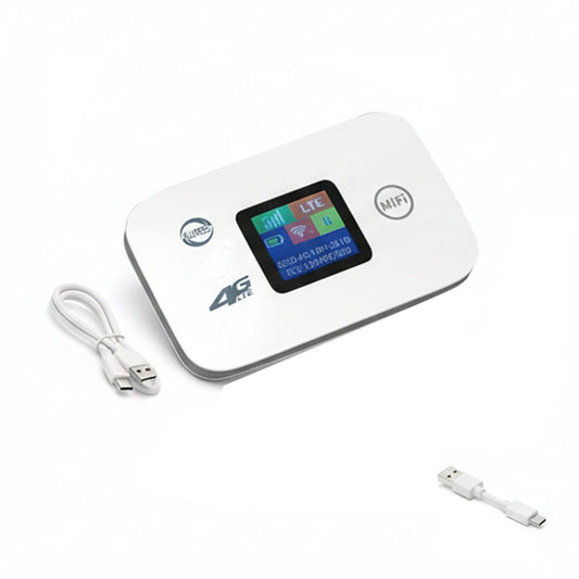 ROUTER WIFI PORTATILE 4G LTE SENZA FILI 300MBPS HOTSPOT PC  USB C AS-05577