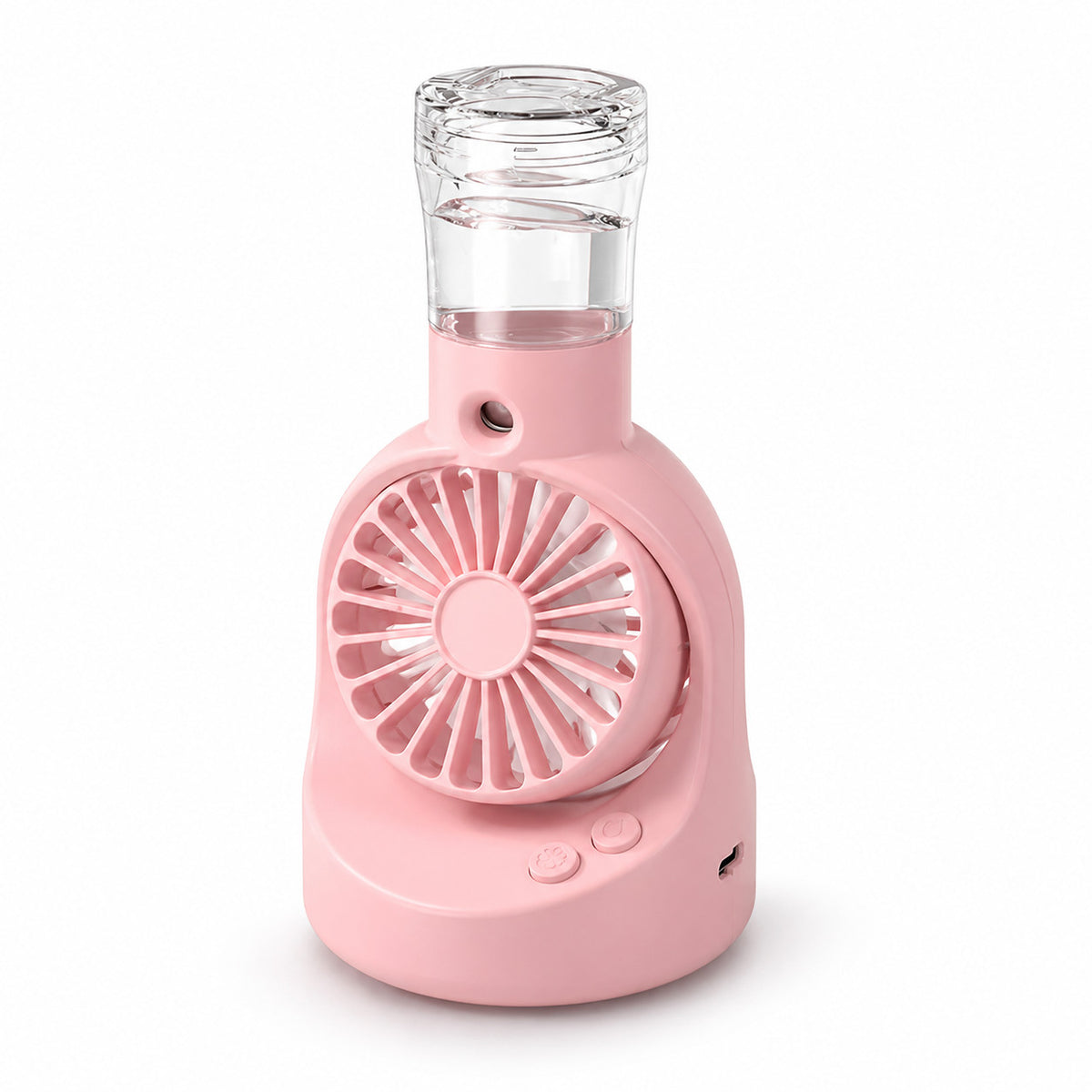 VENTILATEUR PORTATIF AVEC SPRAY RECHARGEABLE USB MINI VENTILATEUR HUMIDIFICATEUR AS-07116