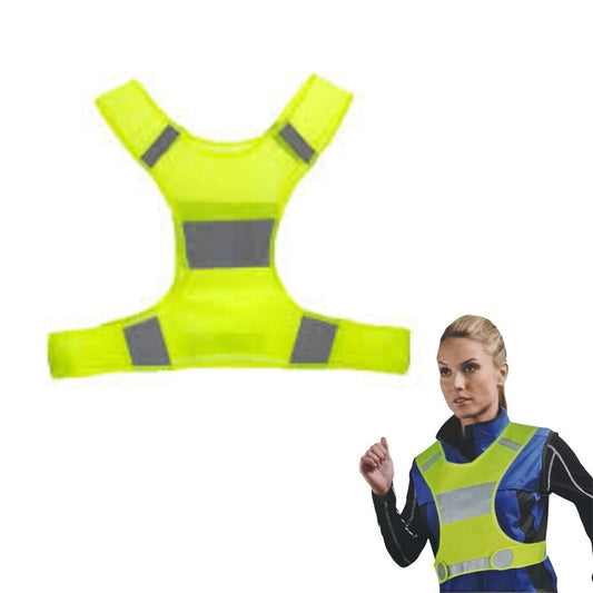 GIUBBOTTO RIFLETTENTE REGOLABILE CATARIFRANGENTE LUNGHEZZA 41CM VITA 92-106