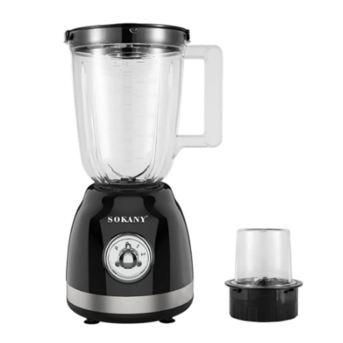 FRULLATORE ELETTRICO 2 IN 1 MACINA CAFFE TRITATUTTO 500W MIXER FRUTTA 1.5L SK163