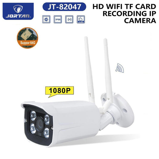 CAMÉRA DE SURVEILLANCE SANS FIL 4 LED 3.6MM 2MPX APP IP66 JT-82047