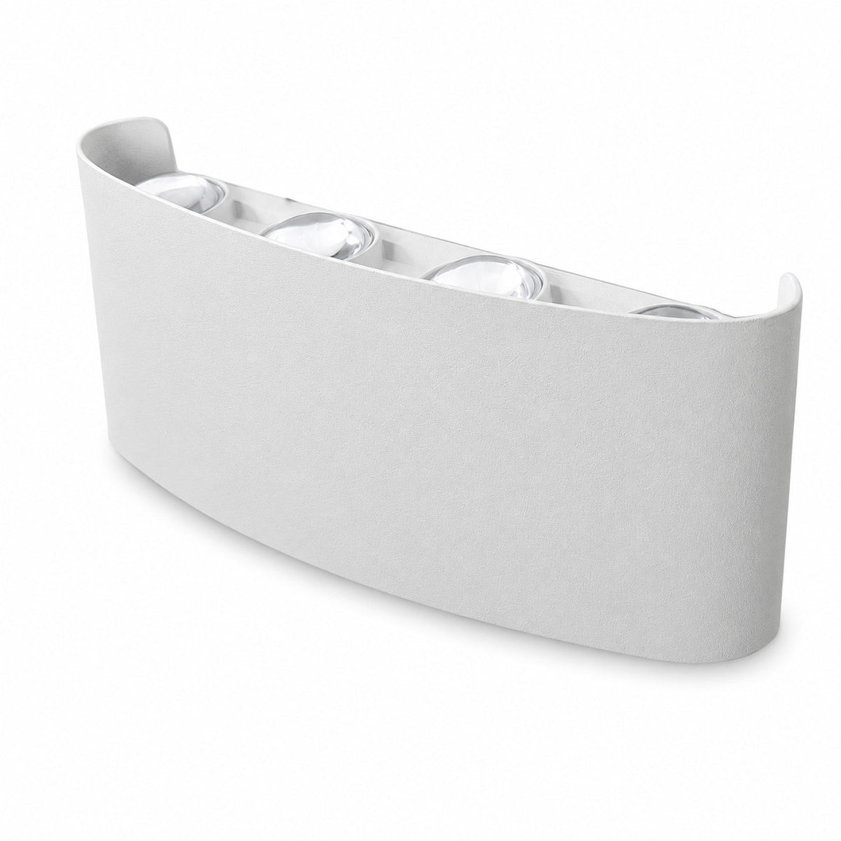 APPLIQUE LED 16W BIANCA IP65 LAMPADA PARETE ESTERNO 3000K 4000K 6000K ET-31676