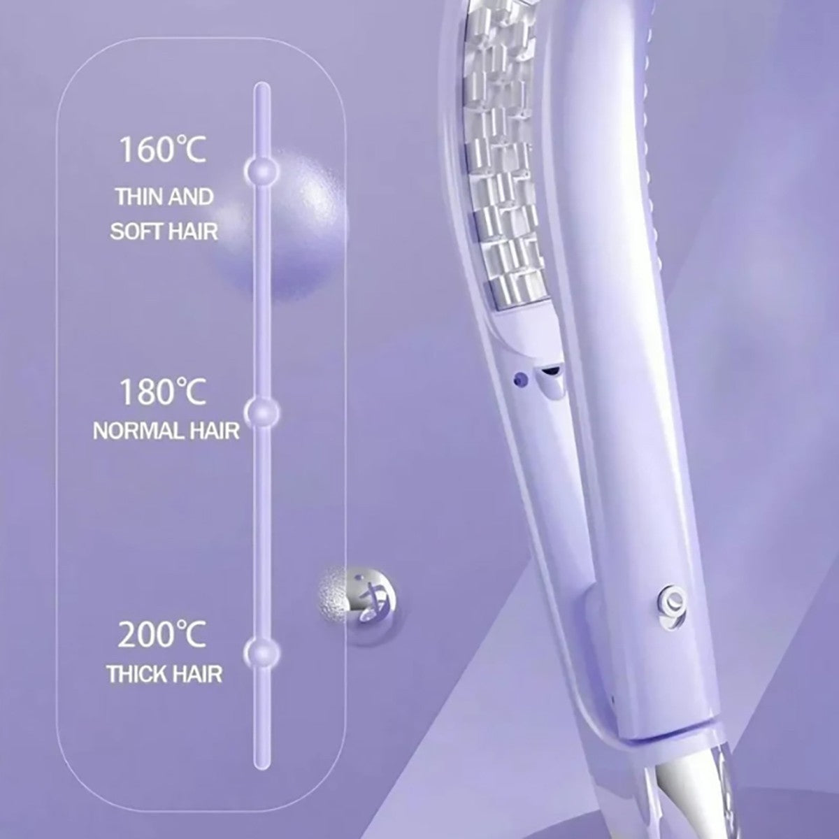 PIASTRA PER CAPELLI CURVA VOLUMIZZANTE ONDULATI CERAMICA PORTATILE YY-166