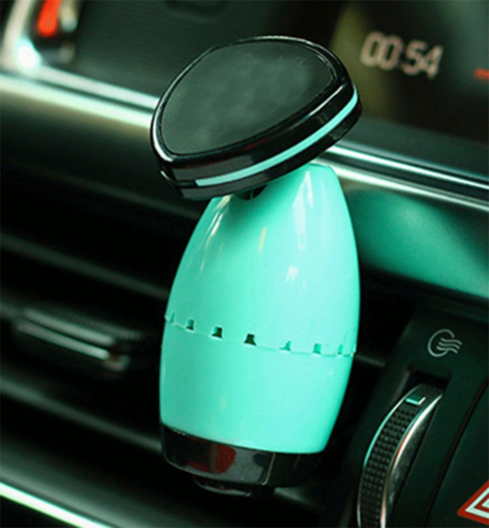 SUPPORT MAGNÉTIQUE DÉSODORISANT VOITURE PARFUM BOUCHES D'AÉRATION VENTILATEUR DIFFUSEUR