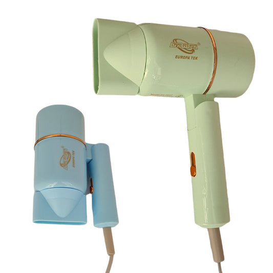 SÈCHE-CHEVEUX DE VOYAGE PLIANT CHEVEUX AIR CHAUD 1800W SK-3205