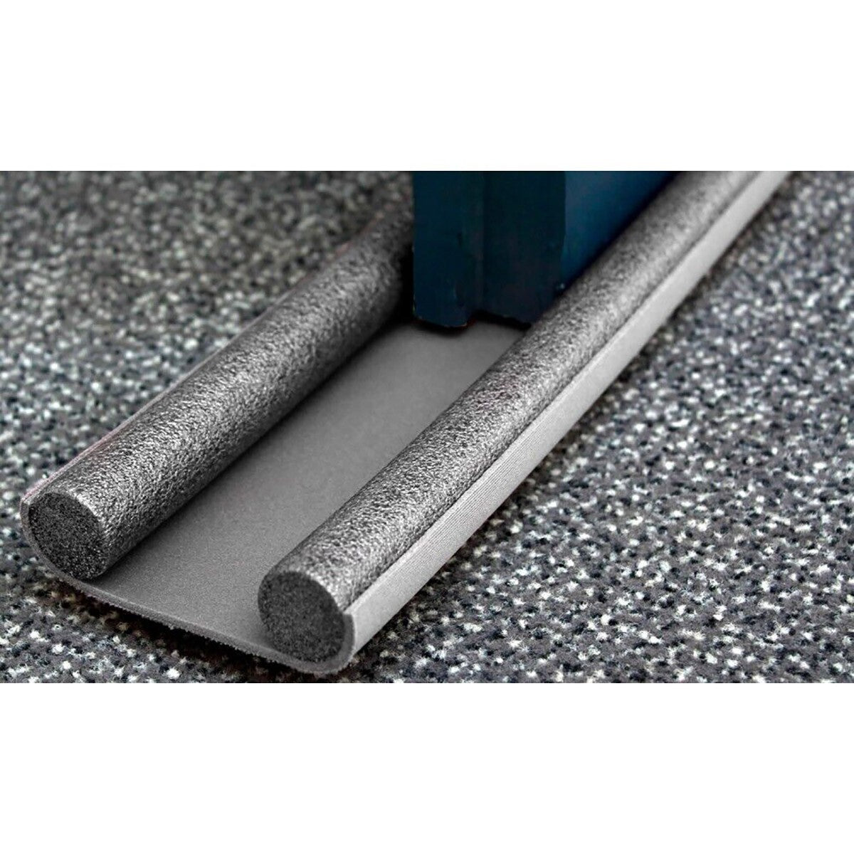 BAS DE PORTE ISOLANT DOUBLE ISOLATION 95CM JOINT DE PORTE GRIS