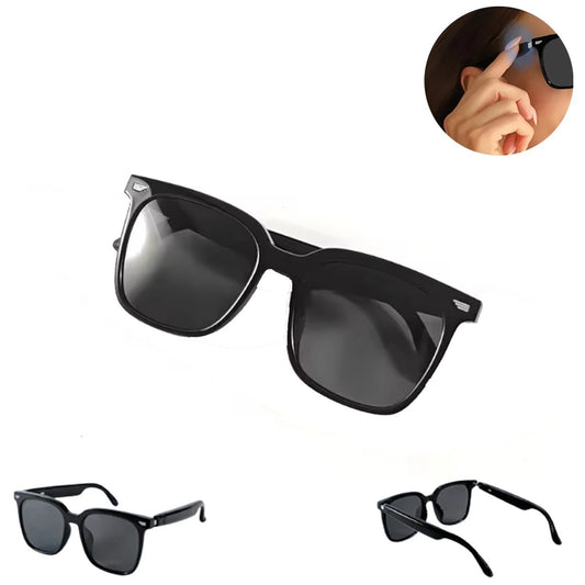 LUNETTES INTELLIGENTES BLUETOOTH IA ASSISTANT VOCAL TACTILE MUSIQUE APPELS SANS FIL S01