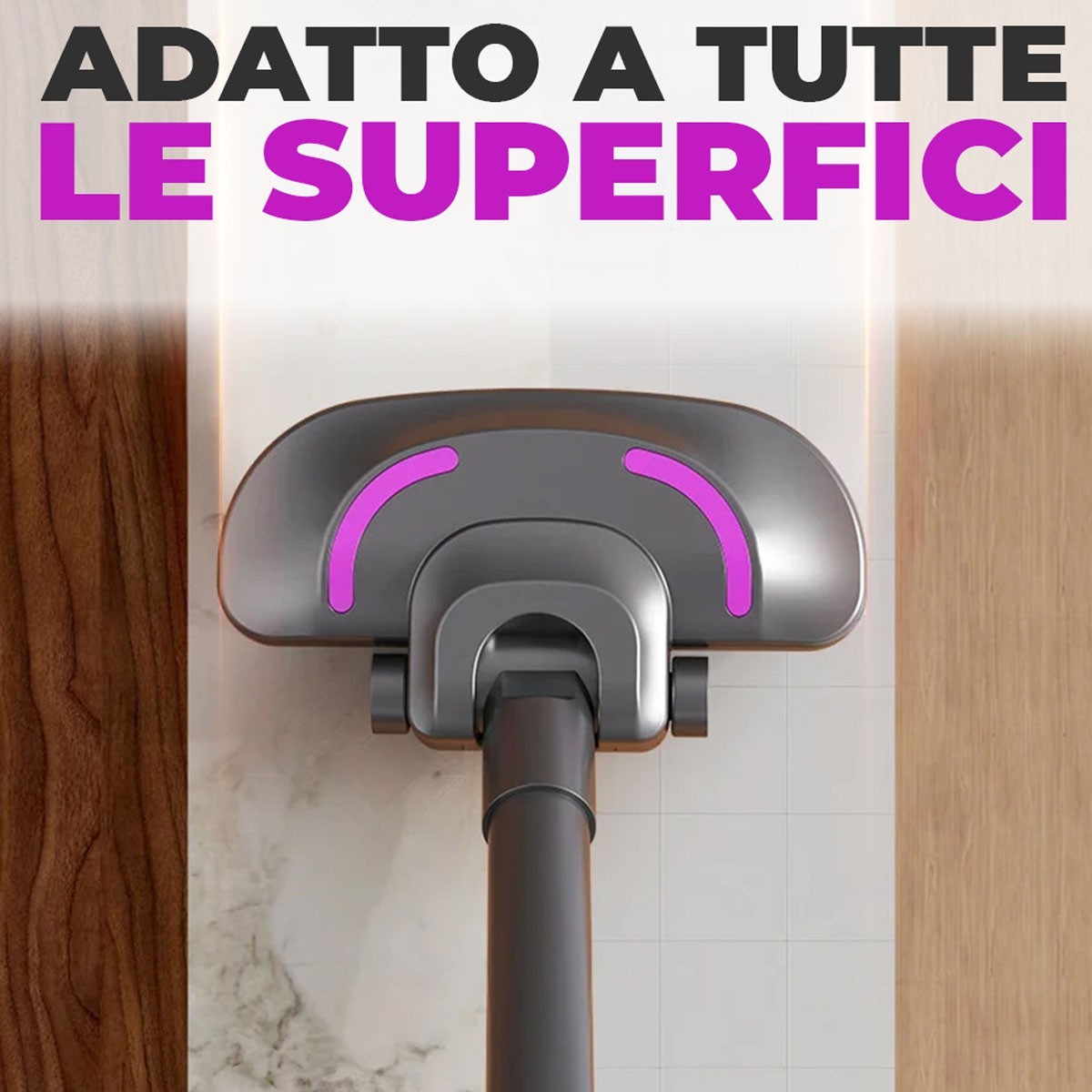 ASPIRAPOLVERE SENZA FILI RICARICABILE 3 IN 1 6500PA BATTERIA 1800MAH AS-08118