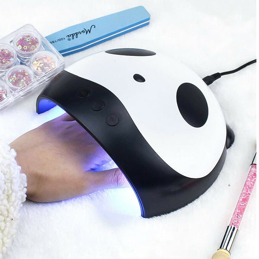 LAMPE FOUR À ONGLES 36W UV LED GEL VERNIS SEMI-PERMANENT 3 EN 1 PANDA