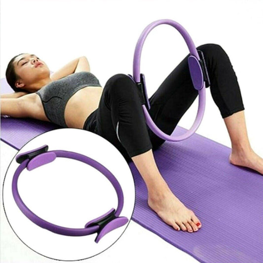 CERCHIO FITNESS ANELLO RING PILATES SPORT MAGIC CIRCLE ANELLO YOGA ACCESSORI 37