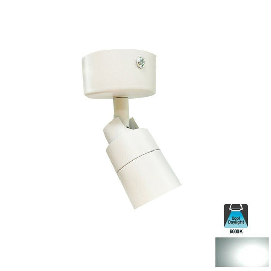 SPOT LED PLAFONNIER ORIENTABLE 5W BLANC FROID MODERNE APPLIQUE MURALE