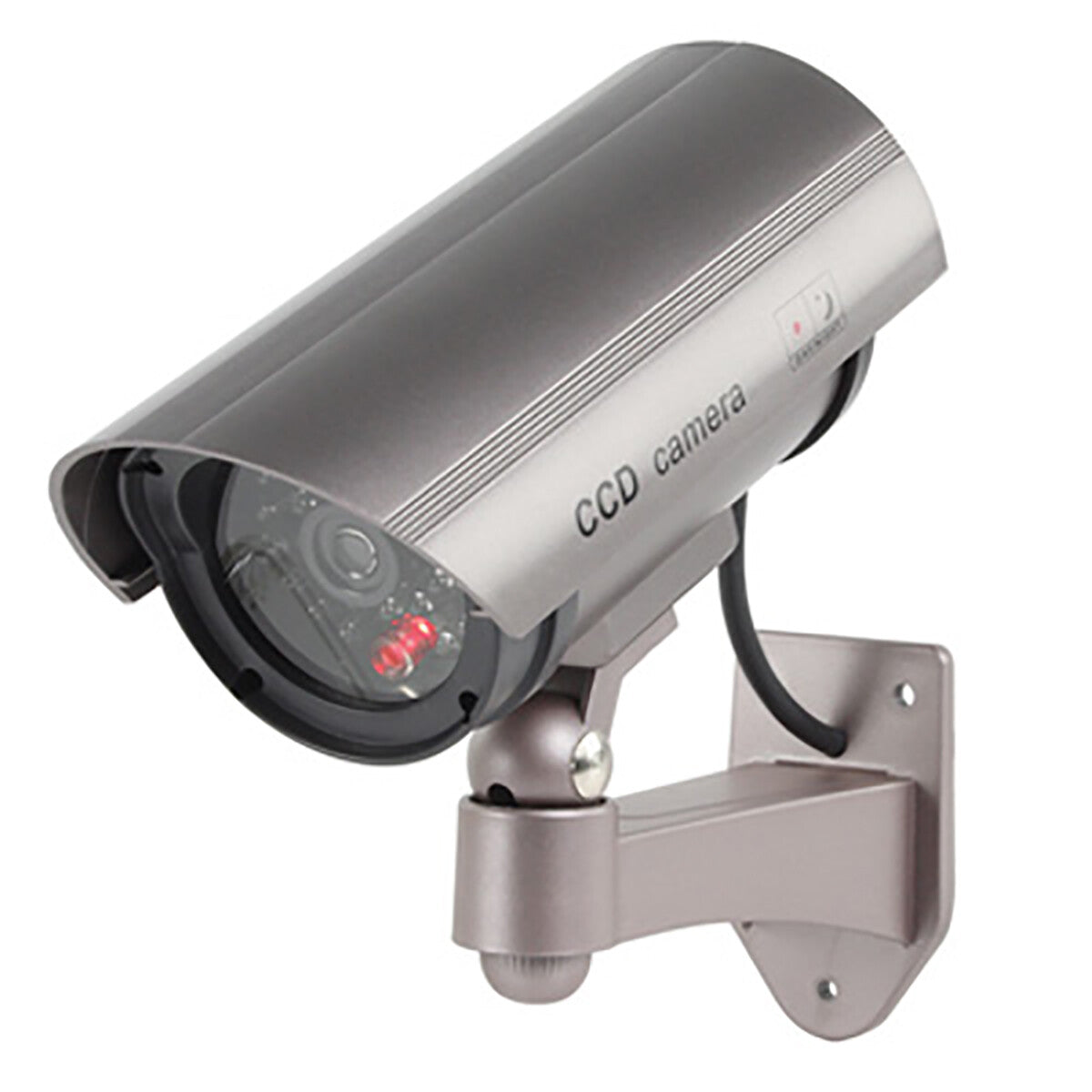 TELECAMERA FINTA DOME DUMMY CON LED IR LAMPEGGIANTE CAMERA VIDEOSORVEGLIANZA