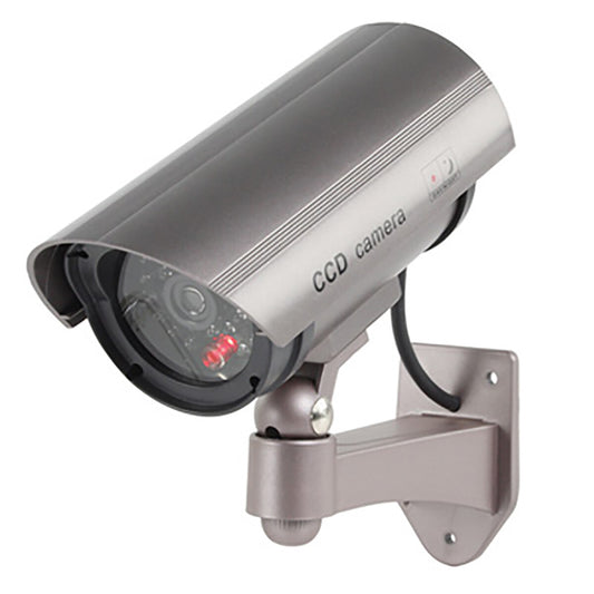 FAUSSE CAMÉRA DÔME FACTICE AVEC LED IR CLIGNOTANTE CAMÉRA DE SURVEILLANCE