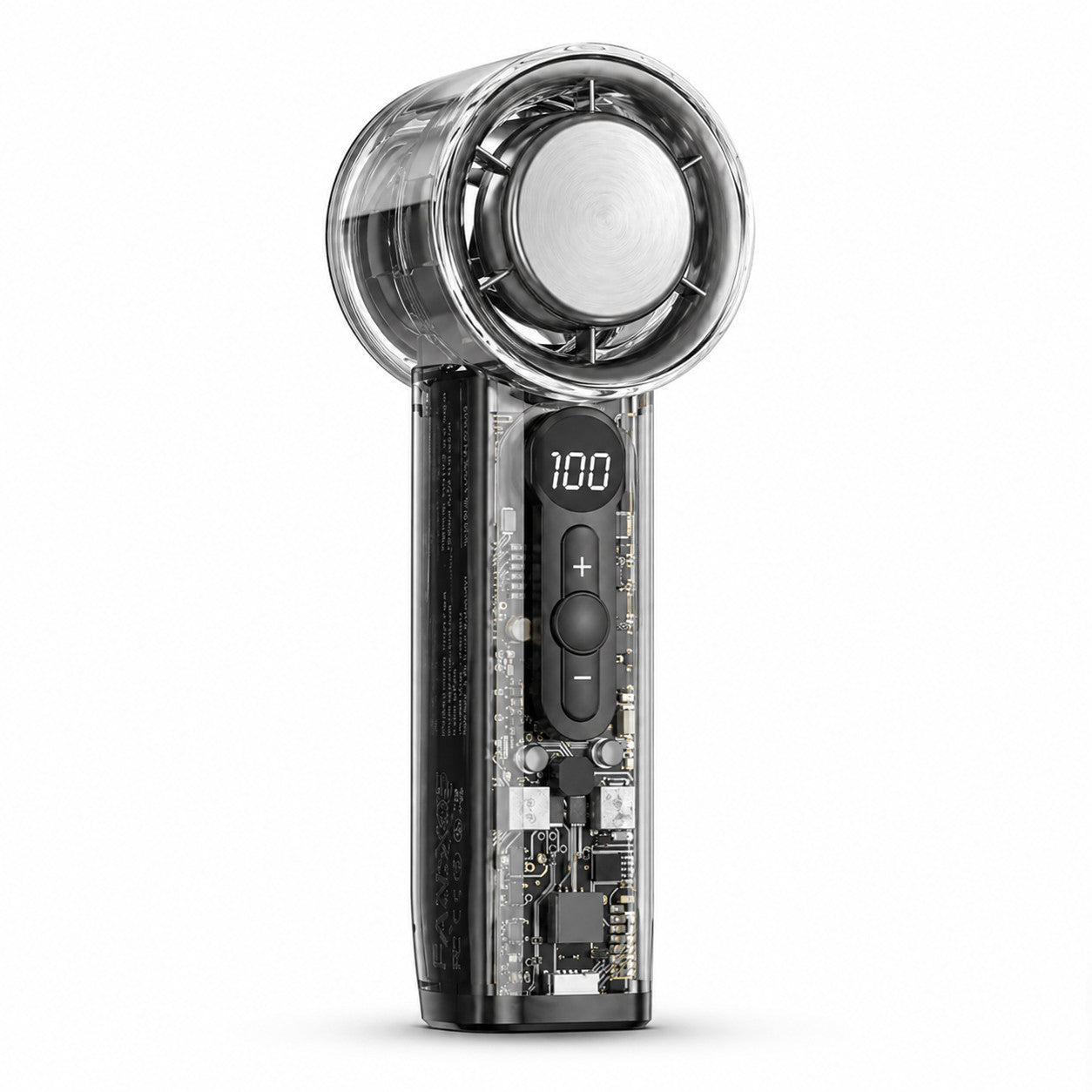 VENTILATEUR PORTABLE RECHARGEABLE VITESSE MINI USB AFFICHAGE NUMÉRIQUE AS-07121