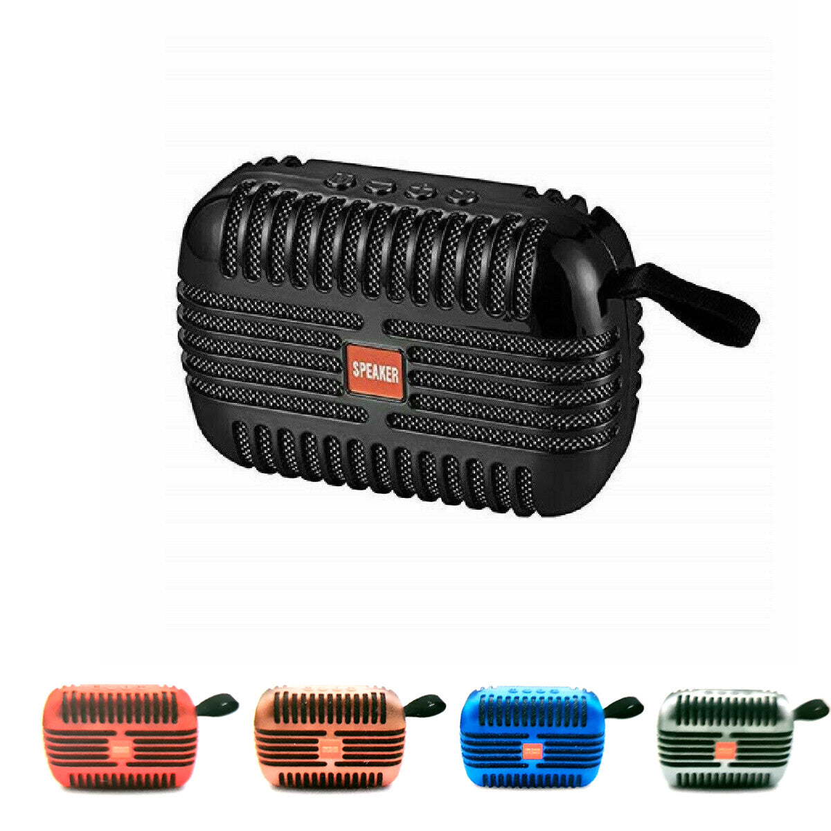 ENCEINTE HAUT-PARLEUR BLUETOOTH PORTABLE RÉTRO VINTAGE MICROSD USB MICRO SD RADIO FM