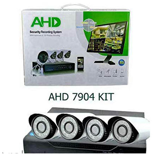 KIT DVR AHD VIDÉOSURVEILLANCE IR 4 CANAUX 3G SMARTPHONE CAMÉRAS IR HDMI 7904
