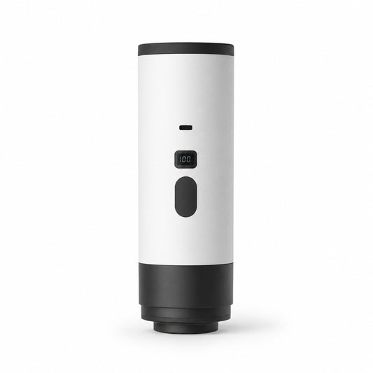 MACHINE À CAFÉ ESPRESSO PORTABLE AUTOMATIQUE RECHARGEABLE CAPSULES ET MOULU