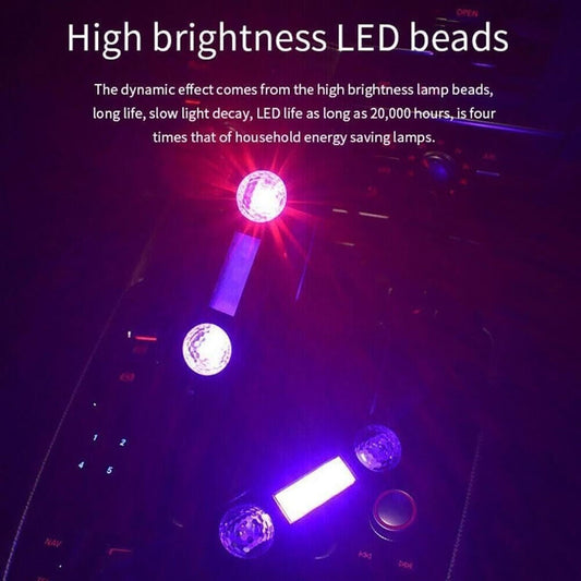 2 BARRES LED DE VOITURE LUMIÈRE RGB INTÉRIEUR ÉTOILES USB SANS FIL ADHÉSIVES AVEC TÉLÉCOMMANDE
