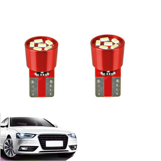 PAIRE AMPOULES 6 LED SMD T10 4014 VOITURE 6000K CANBUS 1.5W AMPOULE 12V 02714