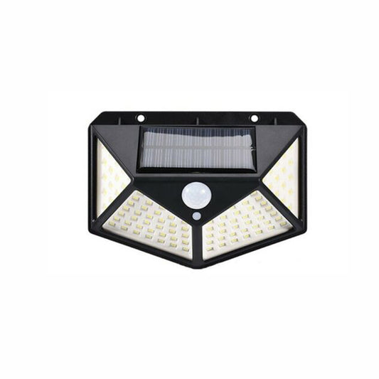 SPOT 100 LED CMS EXTÉRIEUR PANNEAU SOLAIRE DÉTECTEUR MOUVEMENT TE-B0373