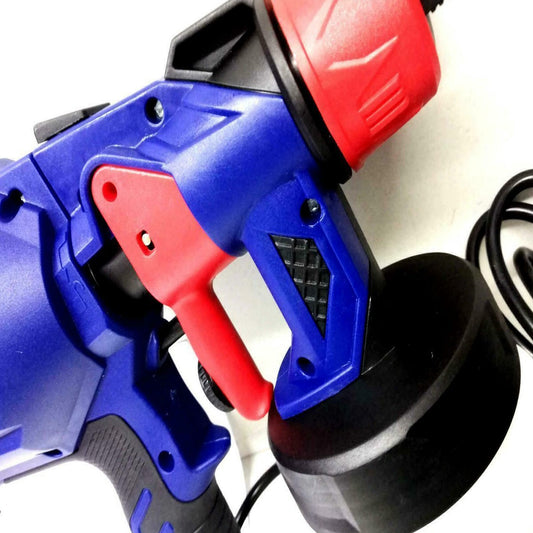 PISTOLET PEINTURE ÉLECTRIQUE 550W PULVÉRISATEUR PEINTURE SPRAY PAINT ZOOM