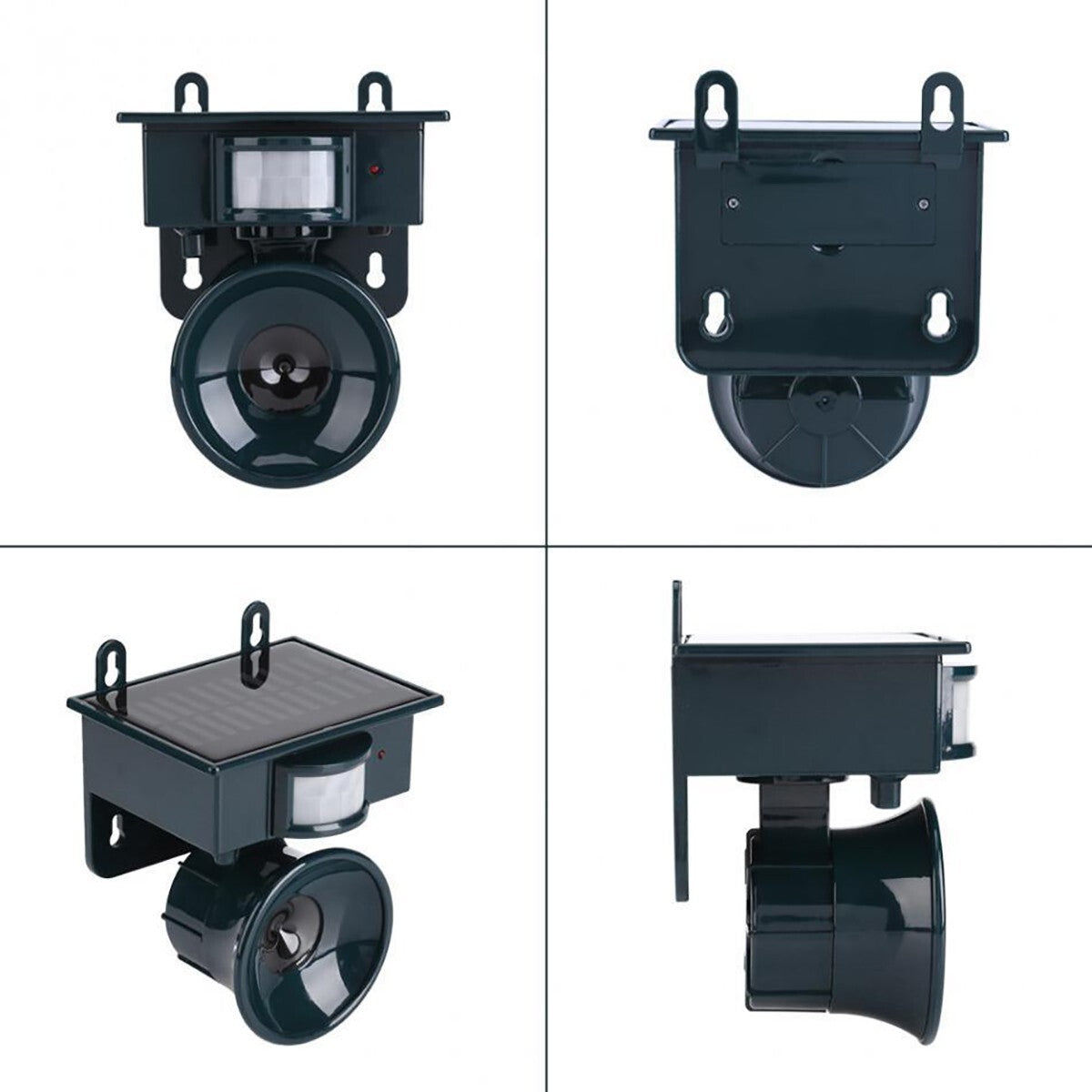 REPELLENTE AD ULTRASUONI SOLARE SCACCIA RATTI TOPI UCCELLI PICCIONI CANI GATTI