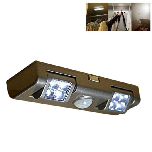 VEILLEUSE 8 LED AVEC DÉTECTEUR DE MOUVEMENT PLACARD CAVE GARDE-MANGER MAISON HJ-1808