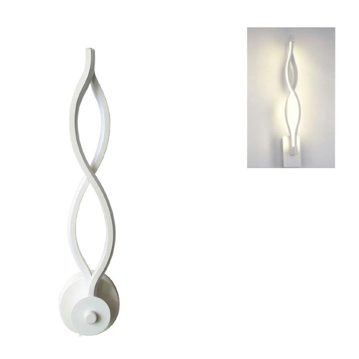 APPLIQUE MURALE D'INTÉRIEUR MODERNE 12W LUMIÈRE NATURELLE SJ-092*