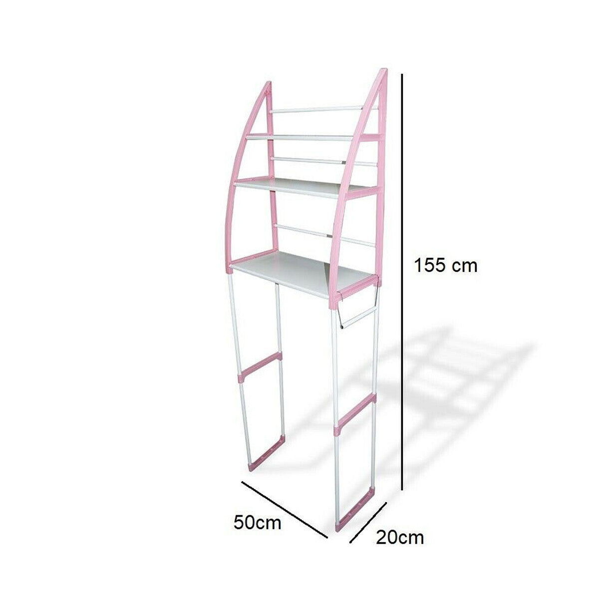 ORGANISEUR À 3 ÉTAGÈRES AU-DESSUS DES TOILETTES SALLE DE BAIN GAIN DE PLACE RANGEMENT