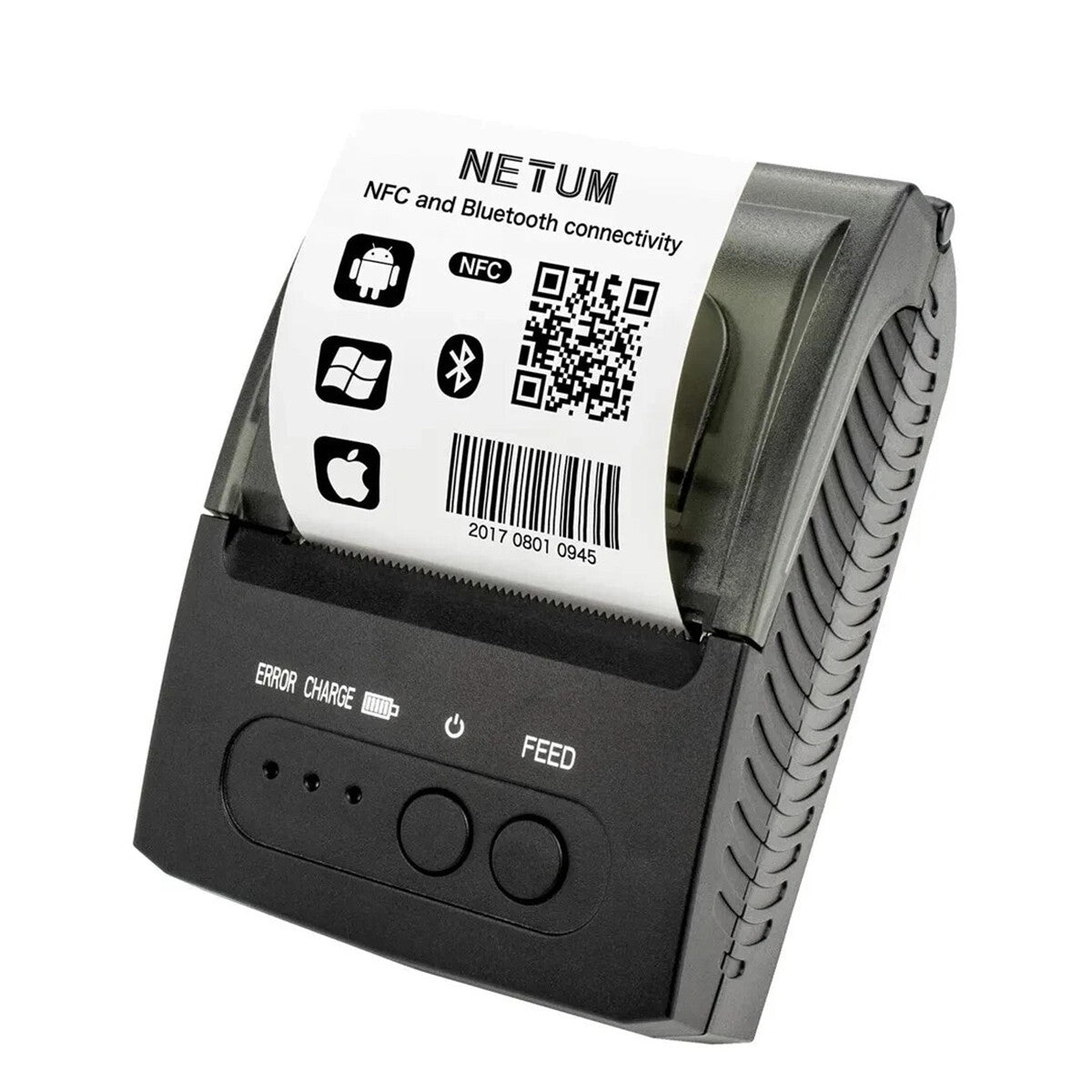 MINI STAMPANTE TERMICA PORTATILE BLUETOOTH WIRELESS 58MM RICEVUTE POS-2651014