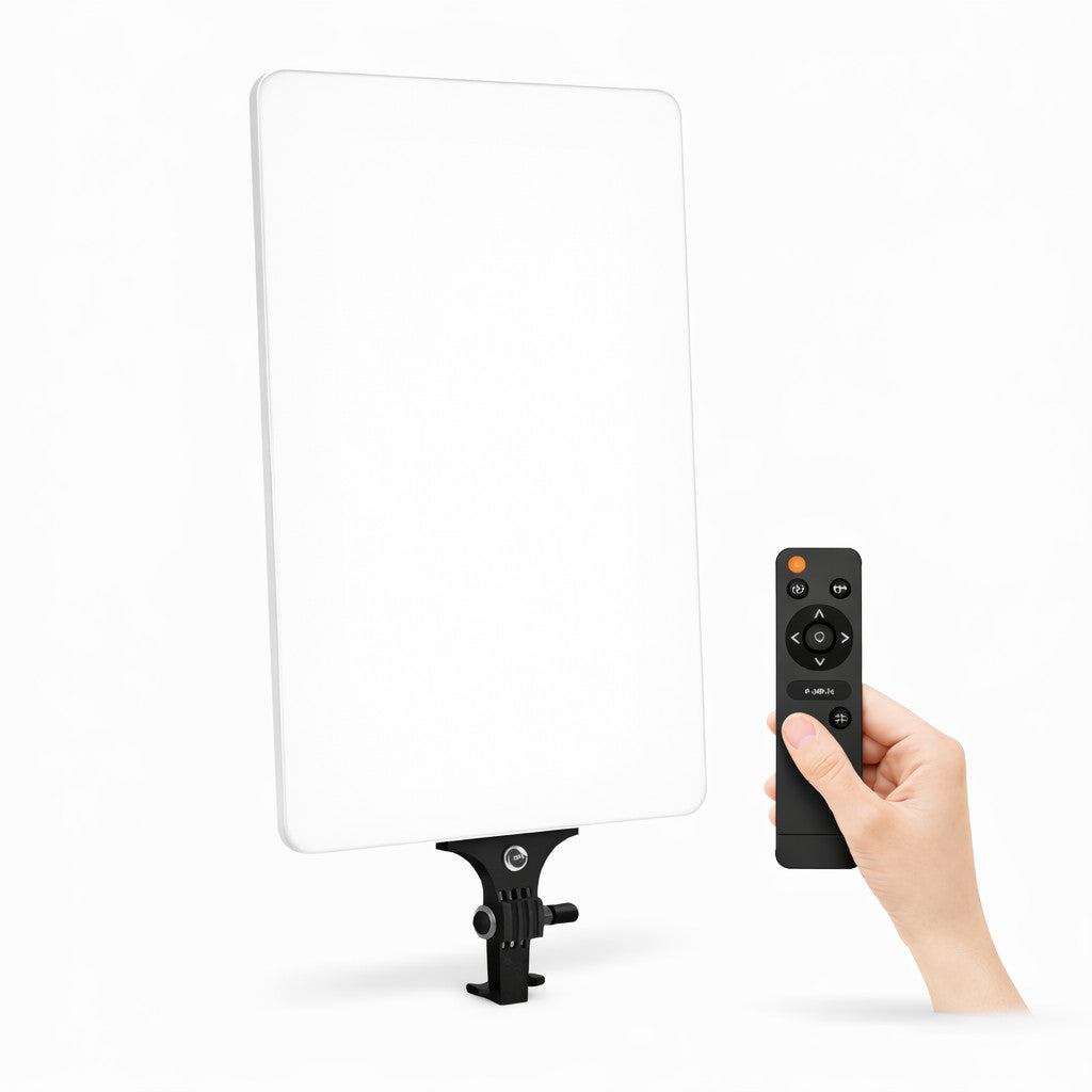 PANNELLO LED 16" FOTO VIDEO CREATEOR SOFTBOX TELECOMANDO 2700K-7500K AS-08138