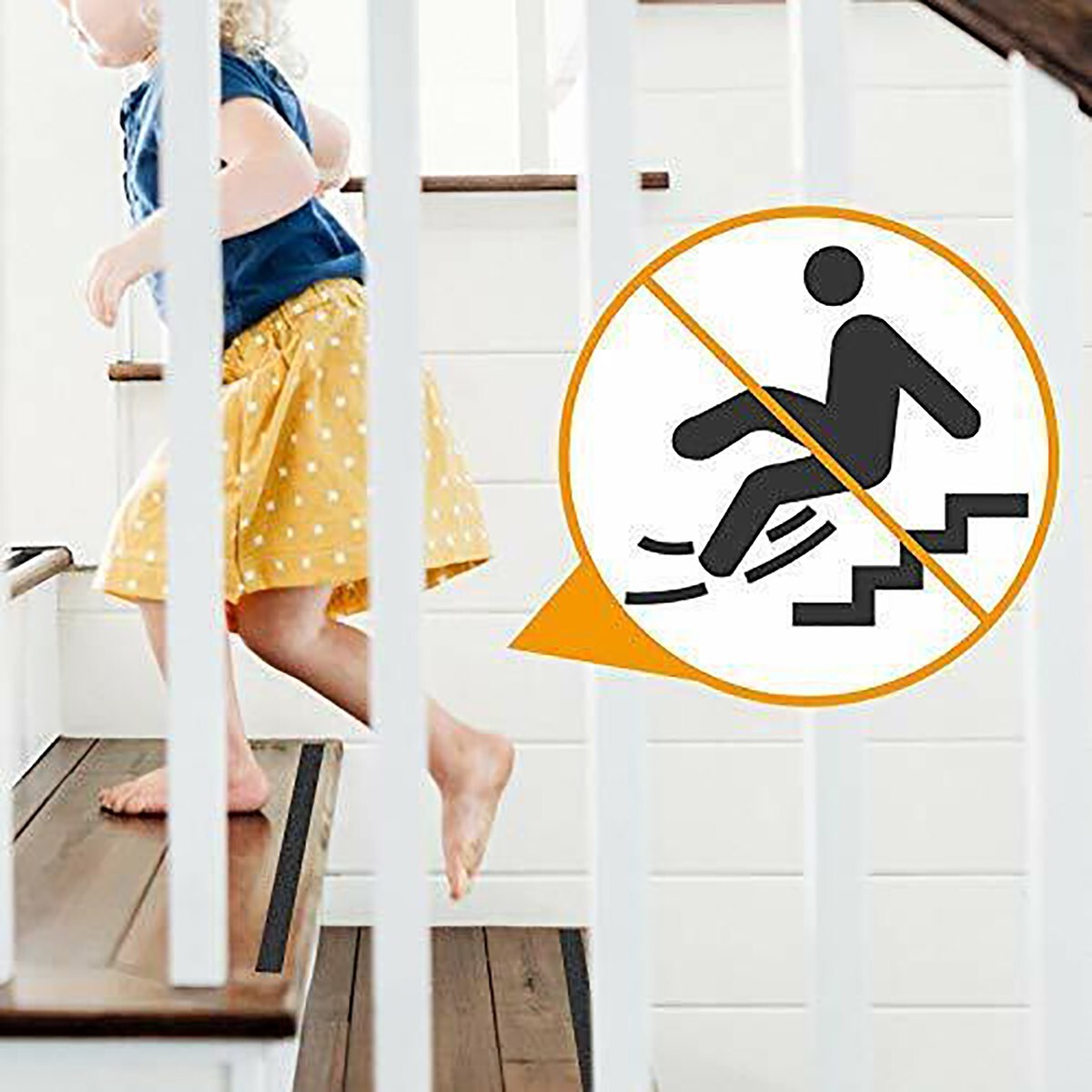 RUBAN ANTIDÉRAPANT ADHÉSIF 5 MÈTRES 5 MM NOIR ESCALIERS SOLS SURFACES GLISSANTES