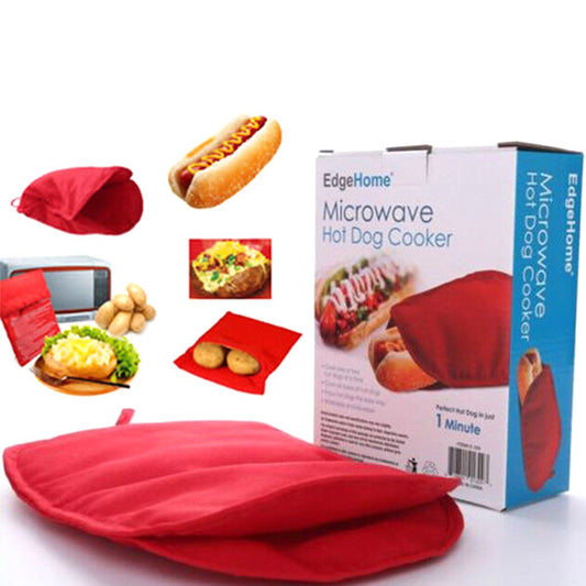 SAC DE CUISSON POUR POMMES DE TERRE HOT-DOG SAC DE CUISSON AU MICRO-ONDES CUISINE