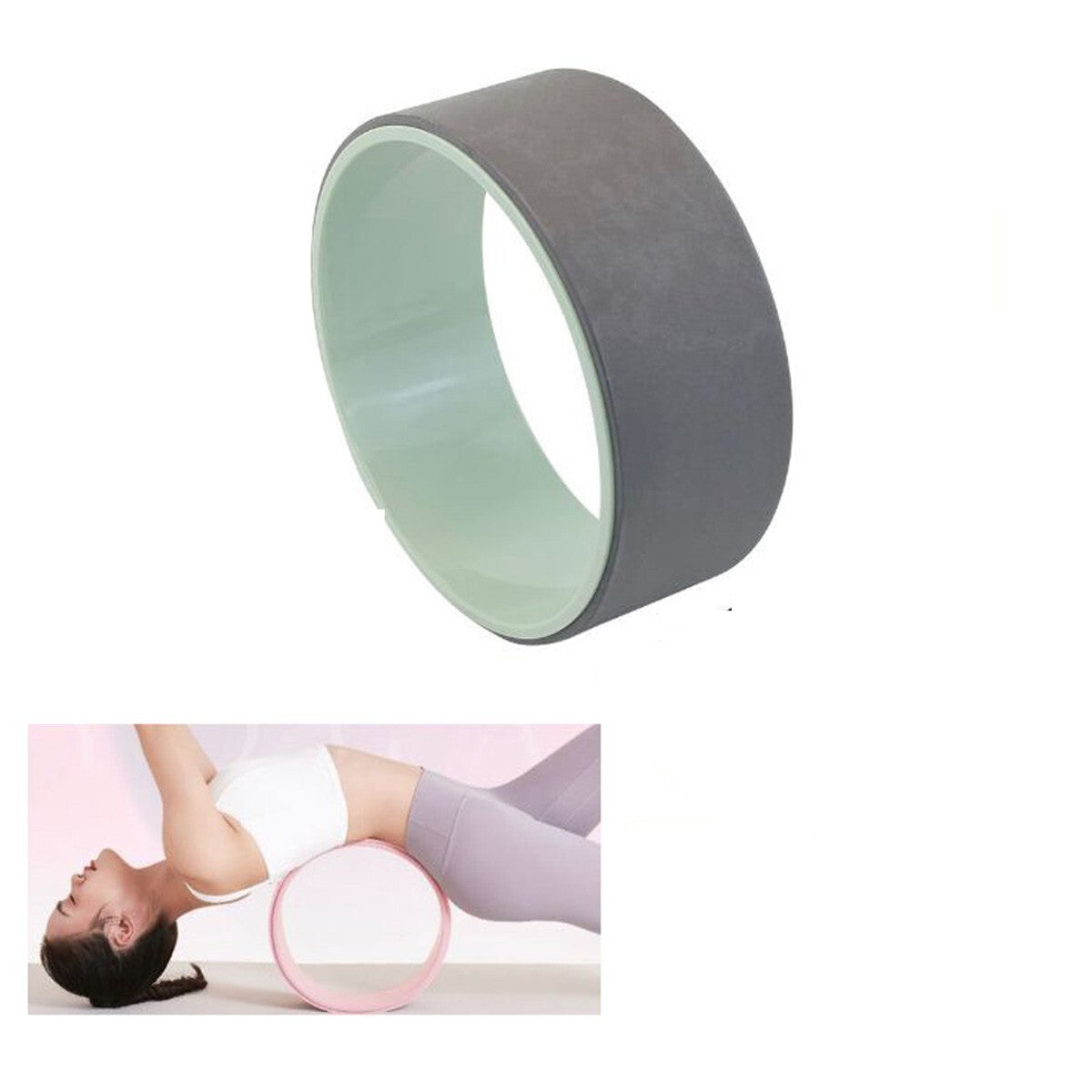 YOGA CIRCLE CERCLE ACCESSOIRE PILATES FITNESS AÉROBIC ROUE BODY WHEEL ANNEAU